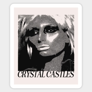 Crystal Castles : Fan Design Sticker